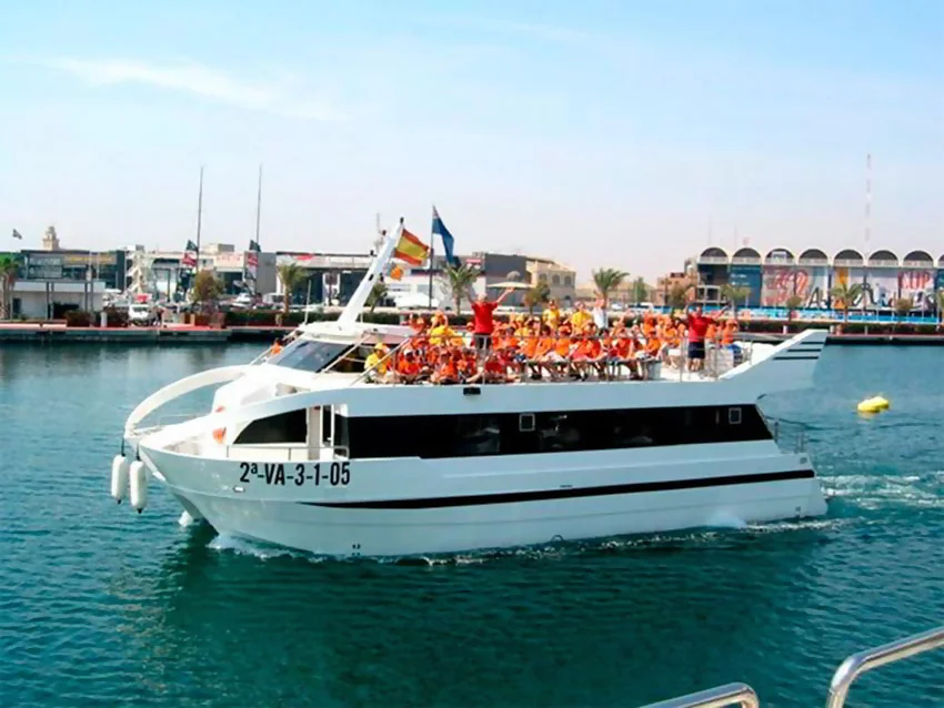 Barca turistica Valencia