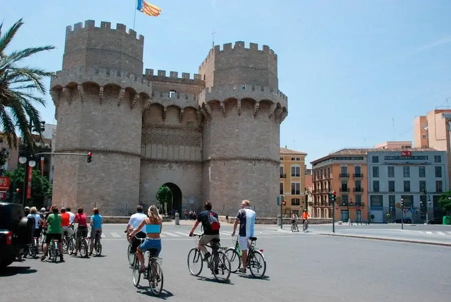 Torres de Serranos - ruta en bici