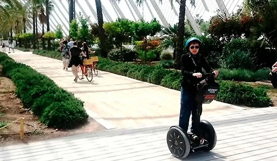 Segway tours along the old riverbed 