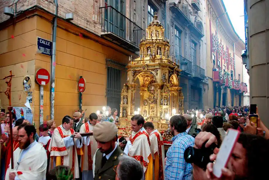 passage de procession Valencia