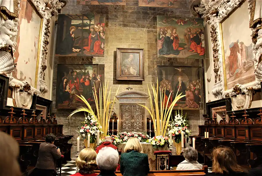 Arte barroco catedral valencia - Capilla de San Pedro